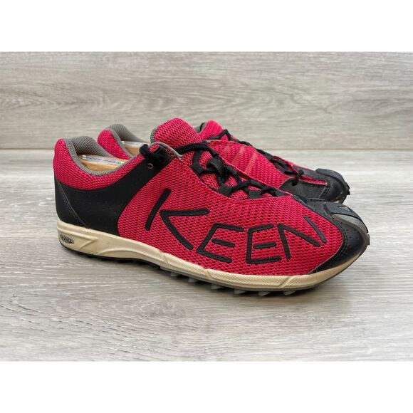 Keen Women's Sneaker Running Trail Hiking Synthetic US 7 Red Comfort Shoes - Picture 1 of 9